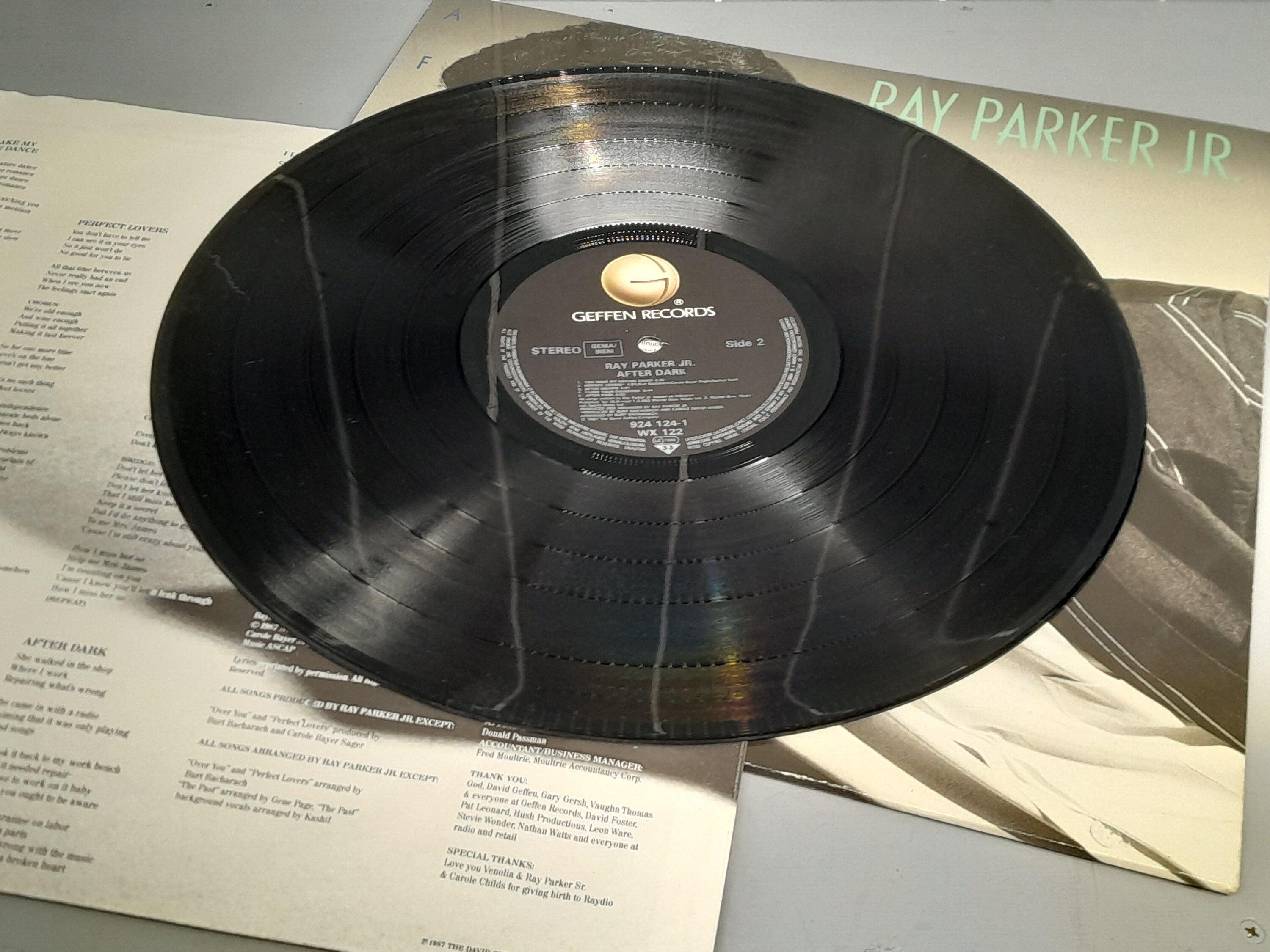 Ray Parker Jr, After Dark Vintage LP 12 Inch Record 1987 - Etsy