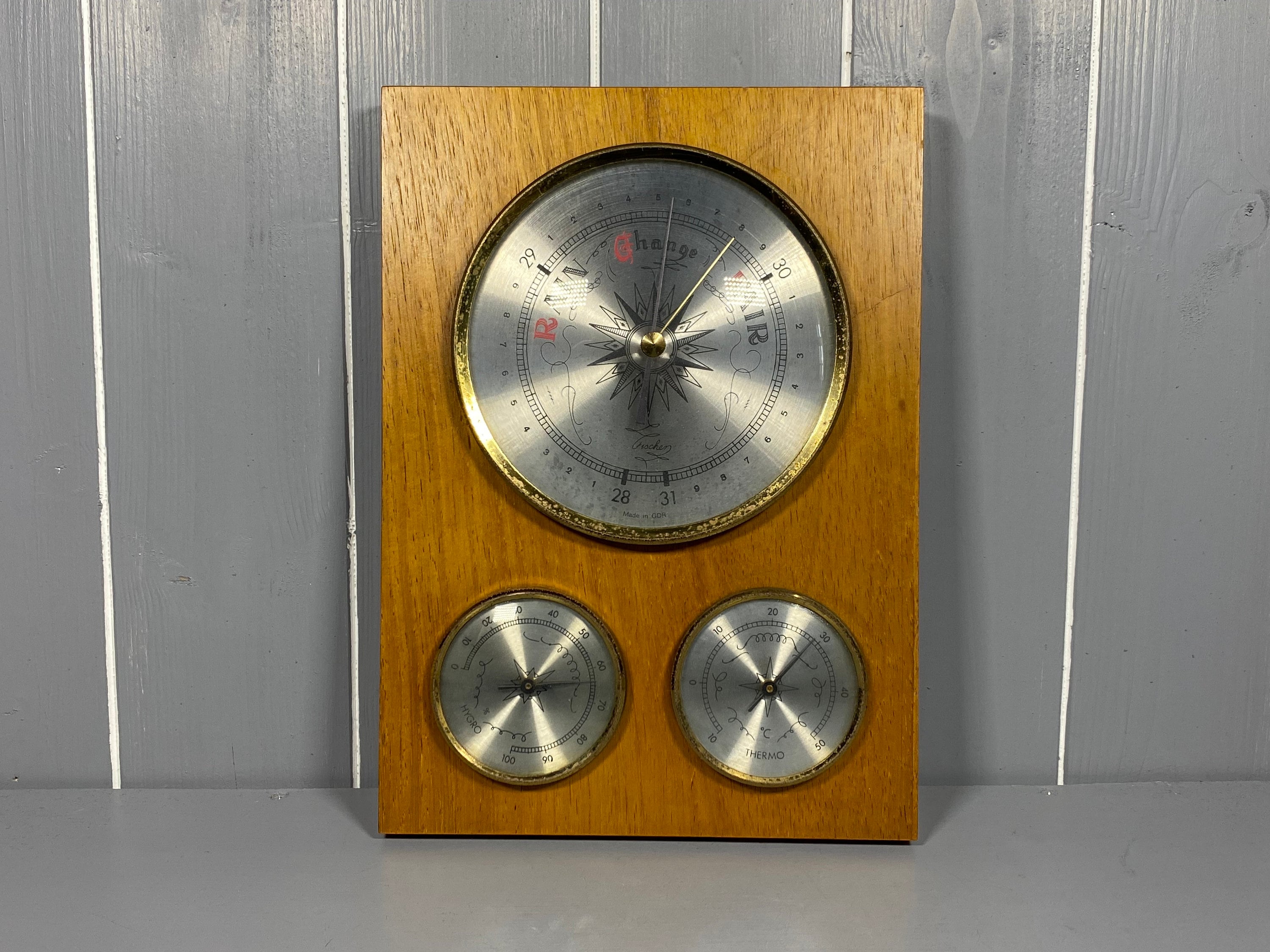 Barometer/weerstation - Dingens INNOVACELLI - IN708.557 glas/ staal - Koster Rijswijk