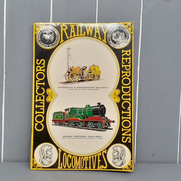 vintage Collectors Railway Reproductions Locomotive Carte postale Collection Livre, Great Western Railway