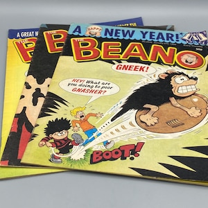 January, February and March 1999 Beano Denise the Menace and Gnasher comic.