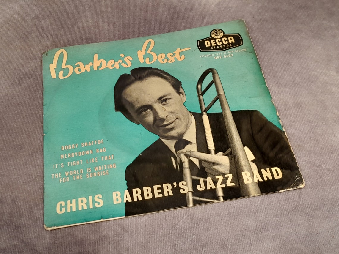 Chris Barbers Best Jazz Band, Decca Records - Vintage LP 7 Inch Records, Vinyl, foto 2 di 4