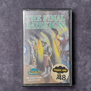 Spectrum 48k The Final Mission by Incentive Software Ltd, Retro Gaming, 1980&#39;s Video Game - Working