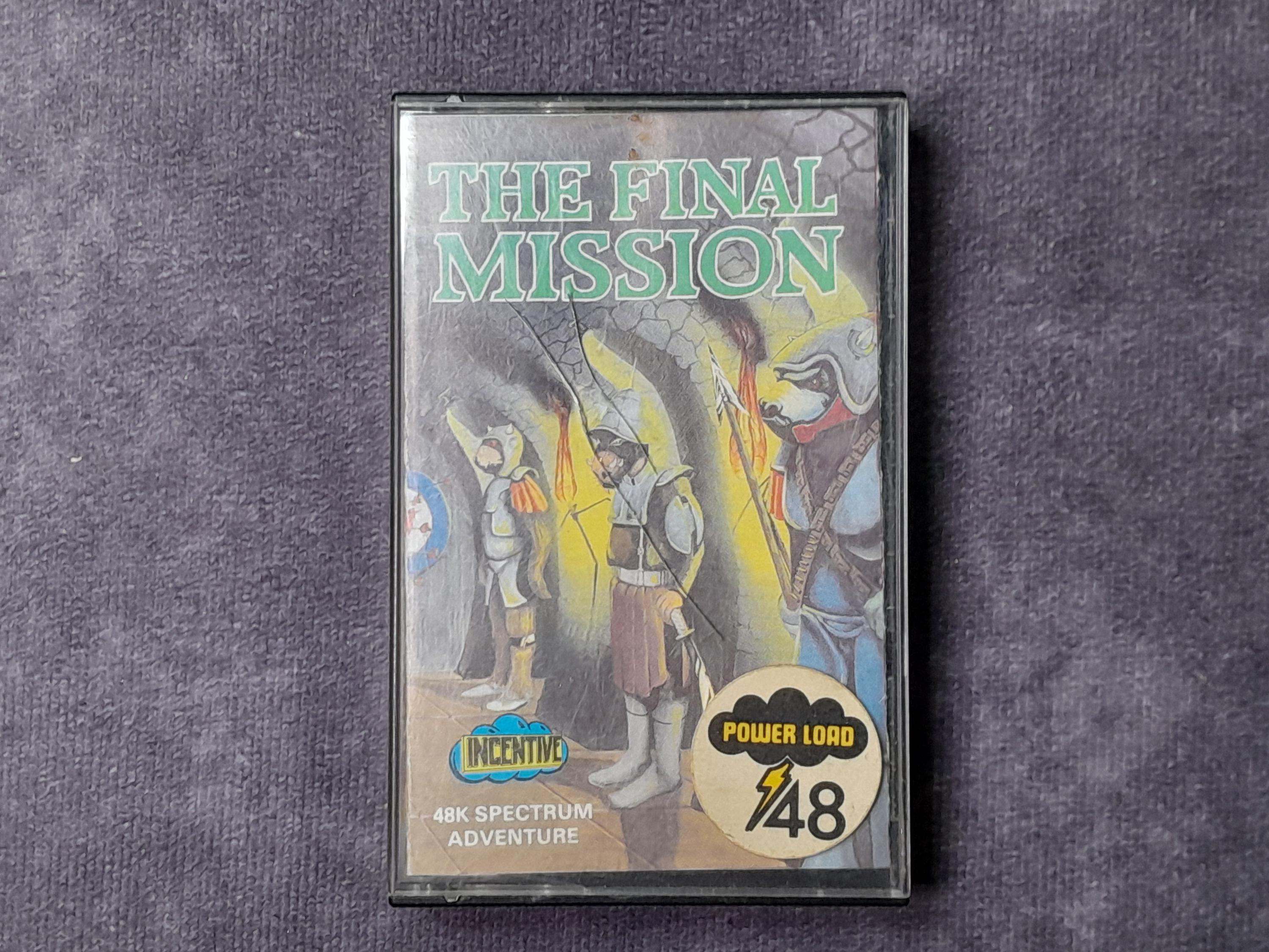 Spectrum 48k the Final Mission by Incentive Software Ltd, Retro