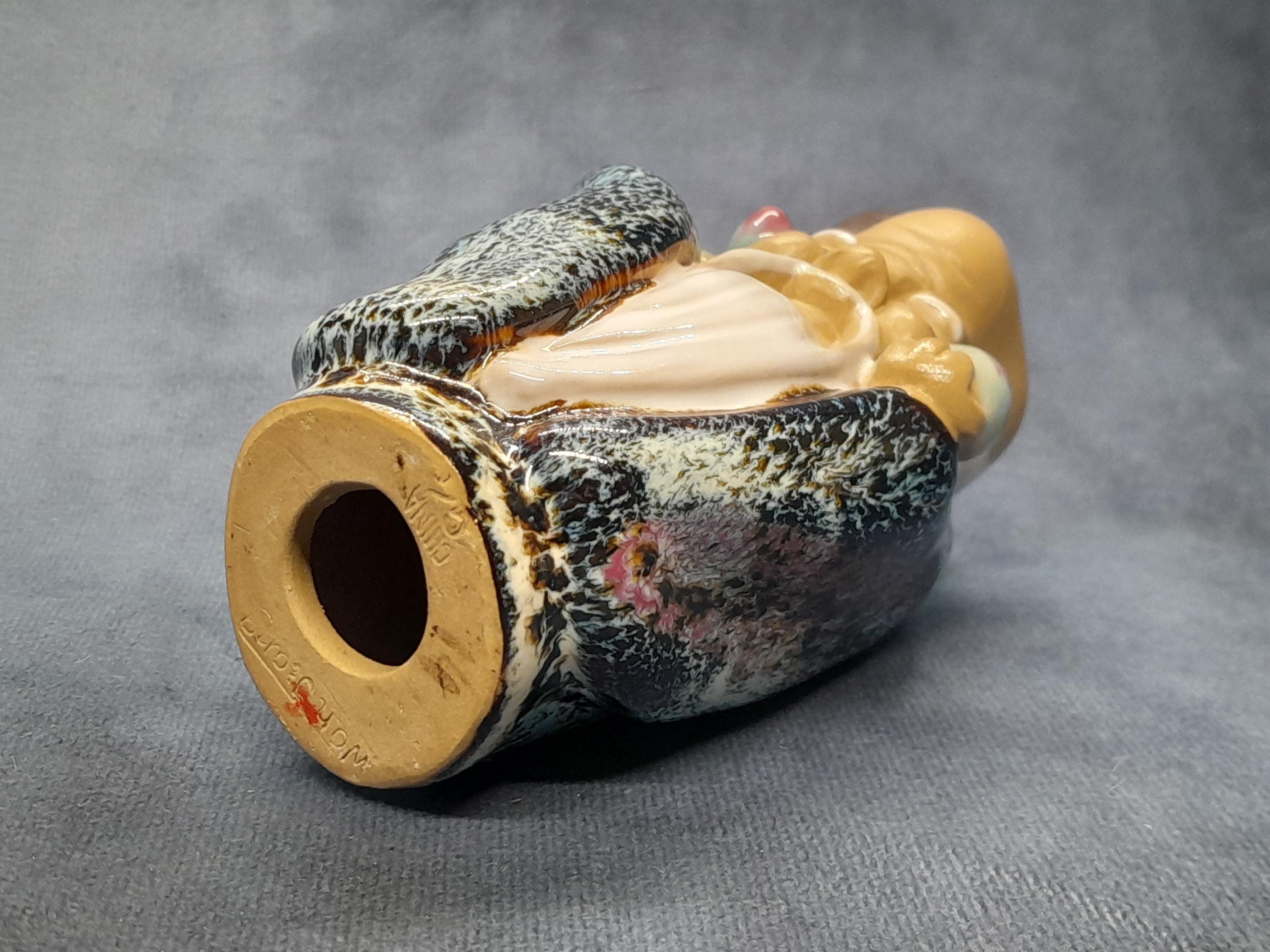 ヴィンテージ中国製 泥人形、粘土像 - 寿老 / 寿興 - 12.3 cm - Etsy 日本