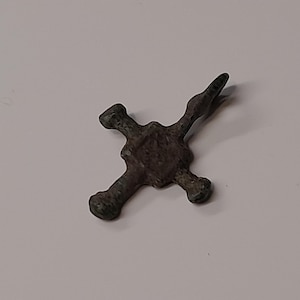 Ancient Viking Kievan Rus Cross, Circa 10th-12th Century AD, 1000 year old pendant