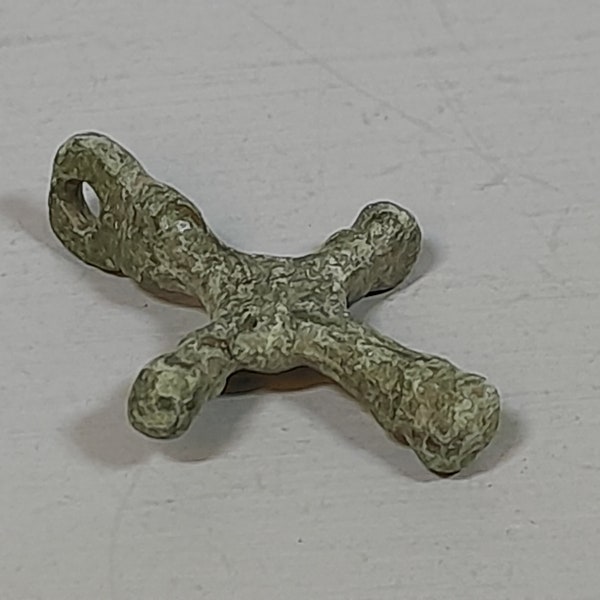 Ancient Viking Kievan Rus Cross, Circa 10th-12th Century AD, 1000 year old pendant