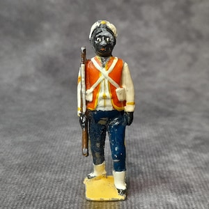 Seltener Spielzeugsoldat aus der West Indian Indianersparserie von Britains, c1945