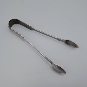 Antique Silver Plate Tongs, Antique Serving Utensils