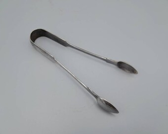 シルバートング アンティーク アンティーク シルバー プレート トング、アンティーク サービング