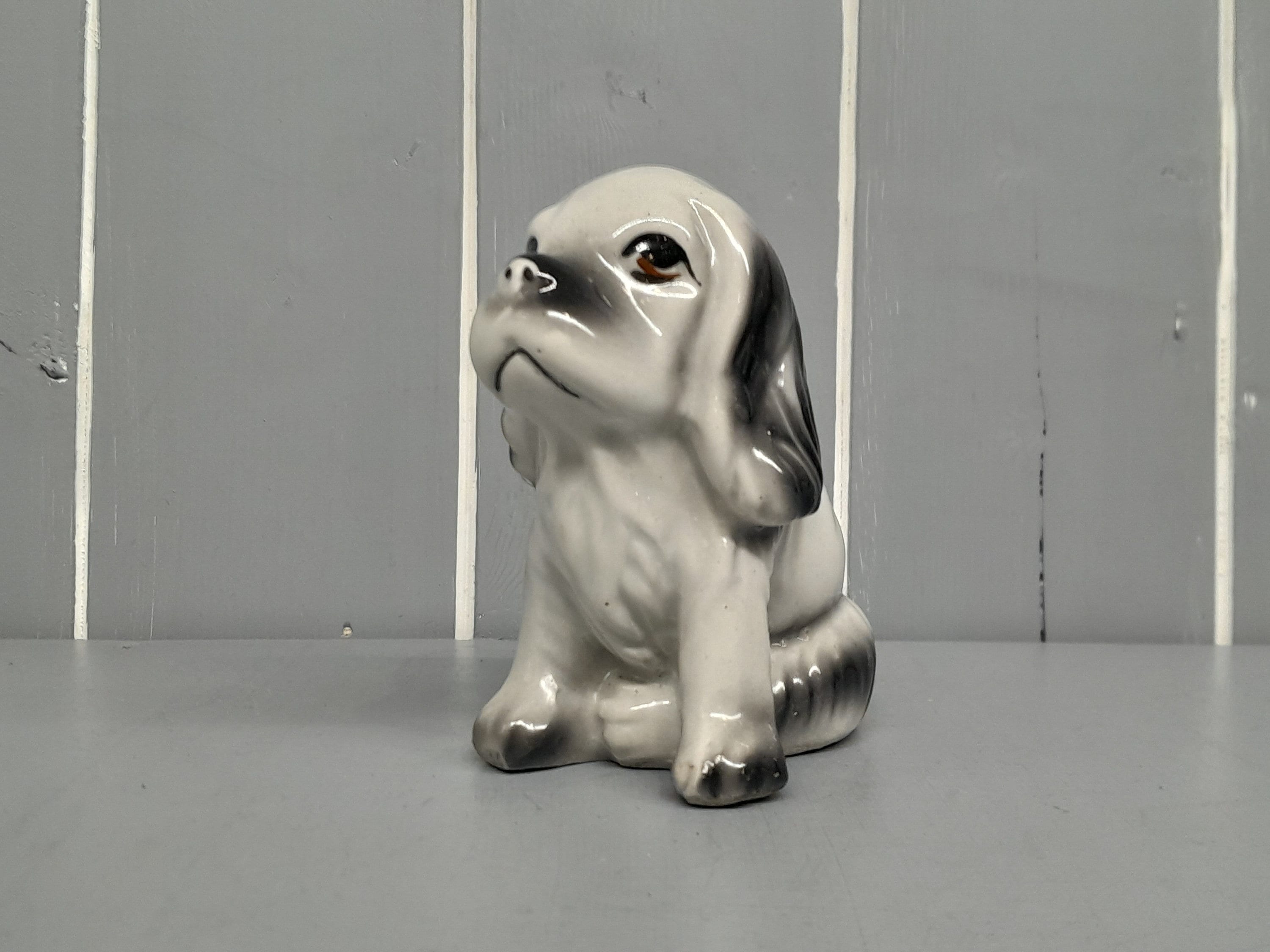 犬の置物、陶器、中国製 - 9.7 cm - Etsy 日本