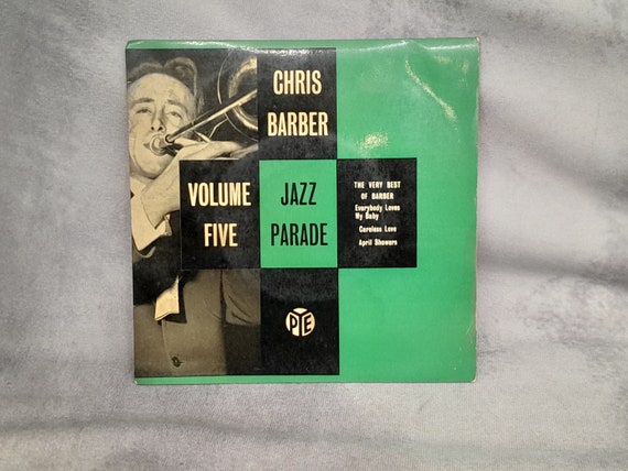 Chris Barber - Jazz Parade, Volume Five - Vintage LP 7 Inch Records, Vinyl
