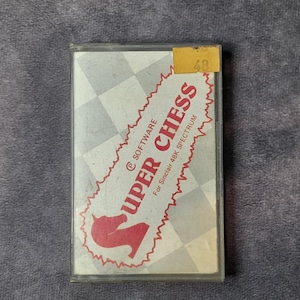 Spectrum 48k Superchess by CP Software, Retro Gaming, 1980&#39;s Video Game - Working