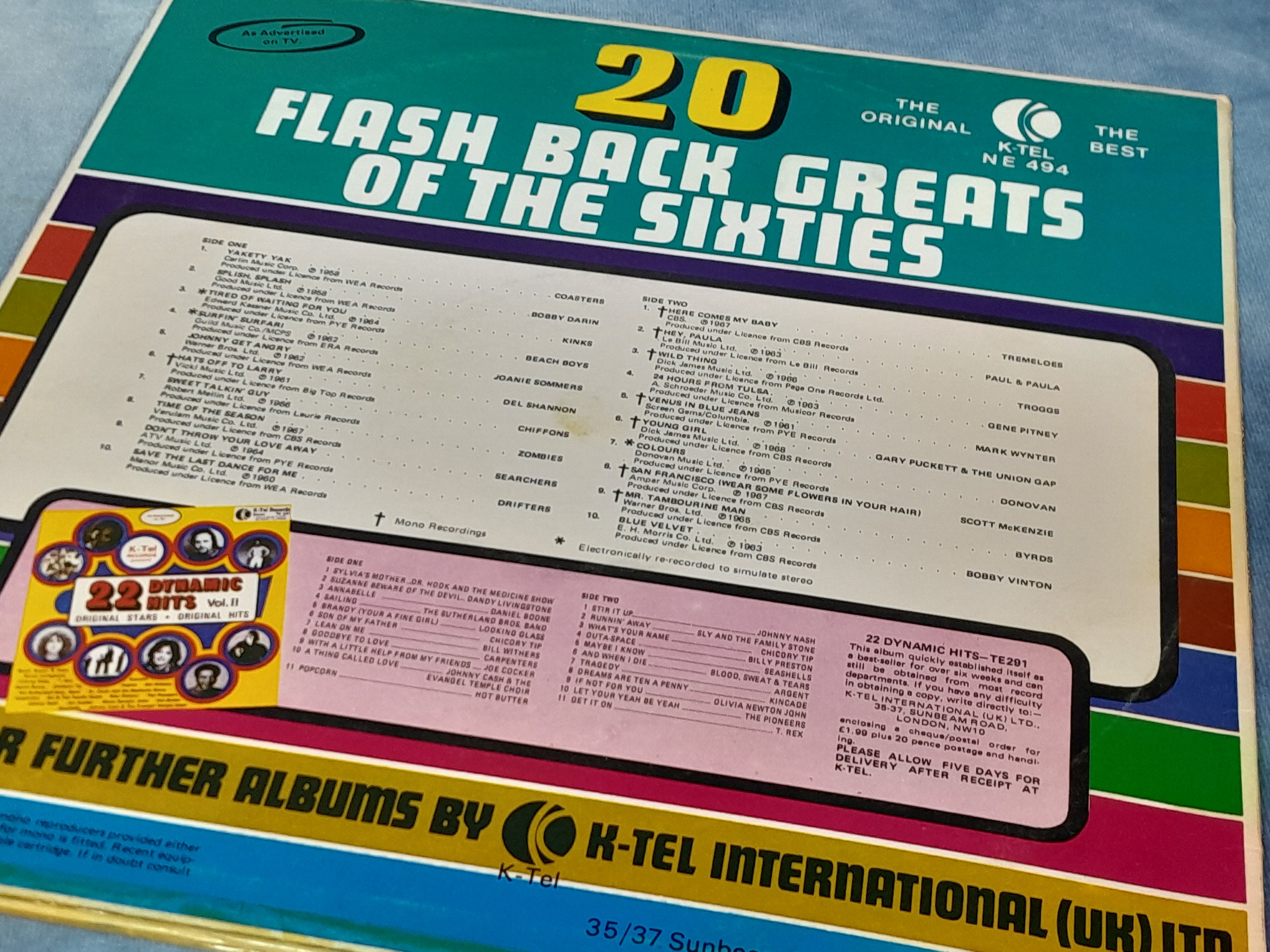 60 年代の名盤 20 選 - ビンテージ LP 12 インチ レコード、ビニール