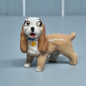 Wade Whimsie Lady, Vintage Wade Disney Cartoon Series, Lady and the Tramp, The Hat Box