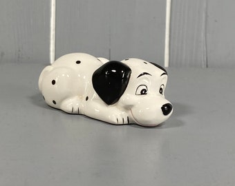 90&#39;s Disney 101 Dalmatians Puppy Ceramic Figure, Part of Colllection.