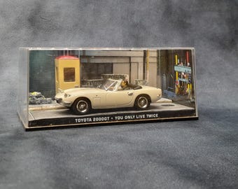 Toyota 2000GT, 007 James Bond Collection Car, Vintage Diecast Car