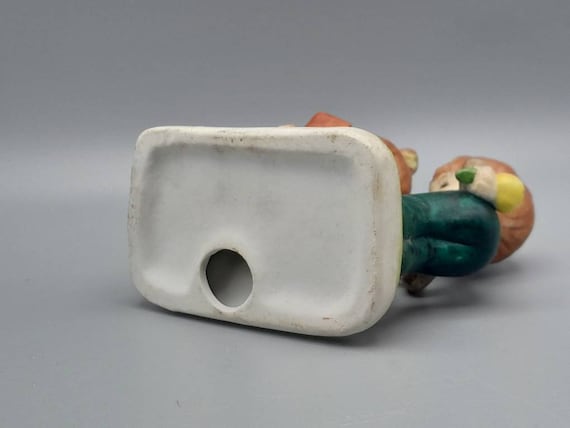 Young Boy and Girl Sitting on a Bench, Ceramic Figurine - 10.4cm