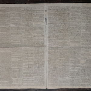 The Edinburgh Evening Courant, 200+ Year Old Newspaper, 26th October 1811