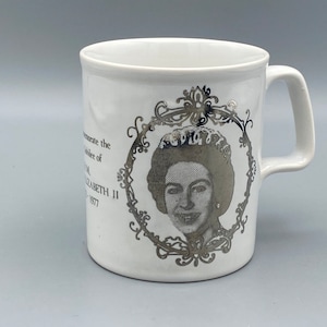 Jubileu de Prata da Rainha Elizabeth II, 1952-1977 Fabricado na Inglaterra