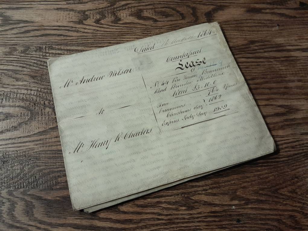 Victorian Contract Writing Examples Victorian Indenture, Antique Beautifully Hand Written Contract on ...