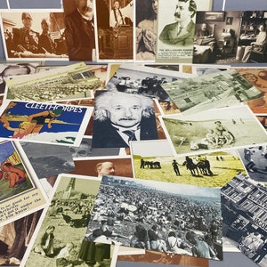 Assortiment de plus de 40 clubs de collectionneurs de cartes postales nostalgiques, Grande-Bretagne d'hier, années 1890 à 1950