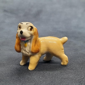 Wade Whimsie Lady, Vintage Wade Disney Cartoon Series, Lady and the Tramp, The Hat Box