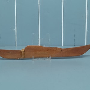 Wooden Handmade Boat Shaped Incence Stick Burner Holder