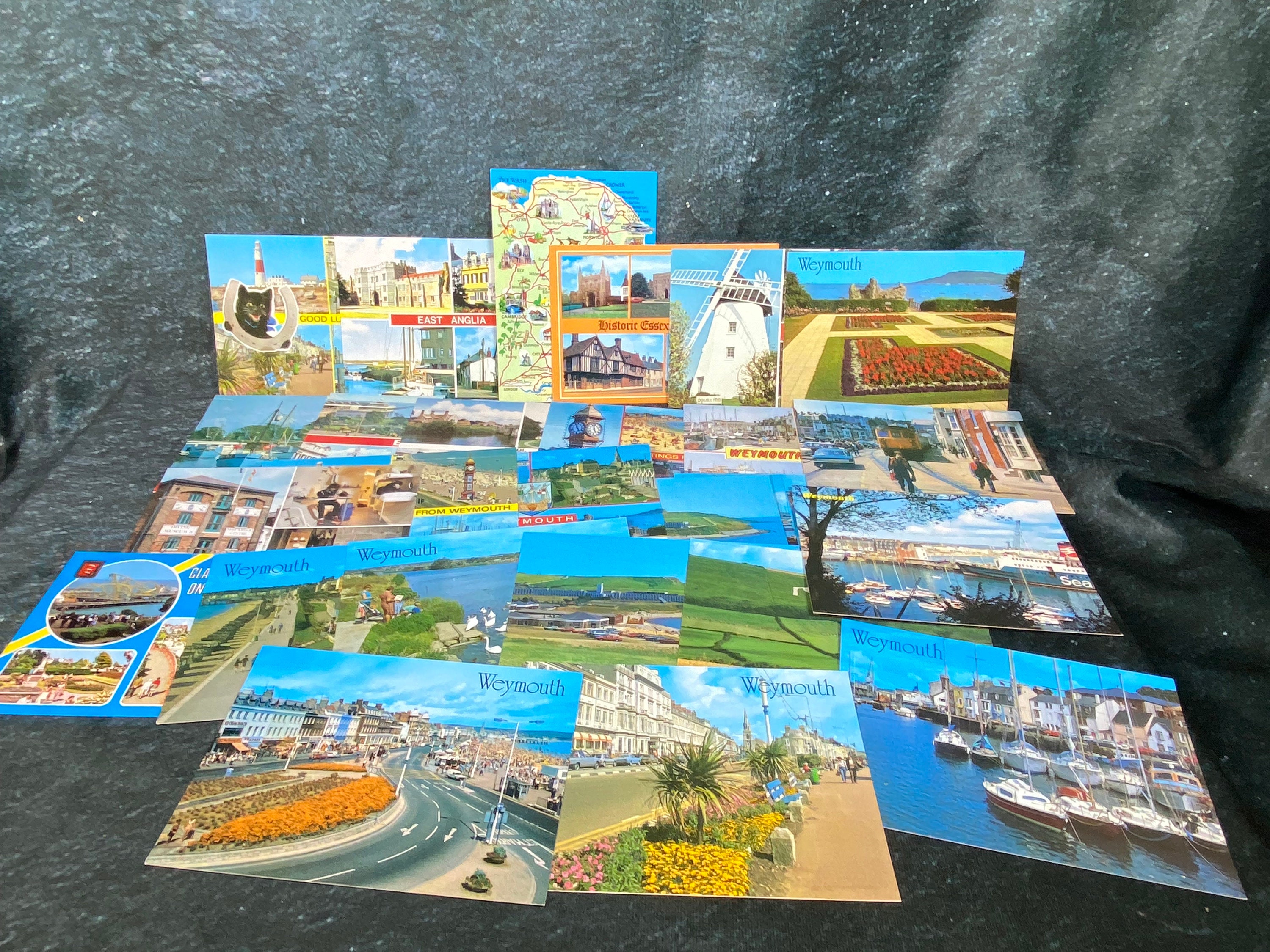 50 Assorted Vintage Postcards, Old Postard Collection - Etsy