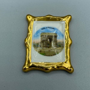 Limoges Miniature souvenir/ Dolls House Picture