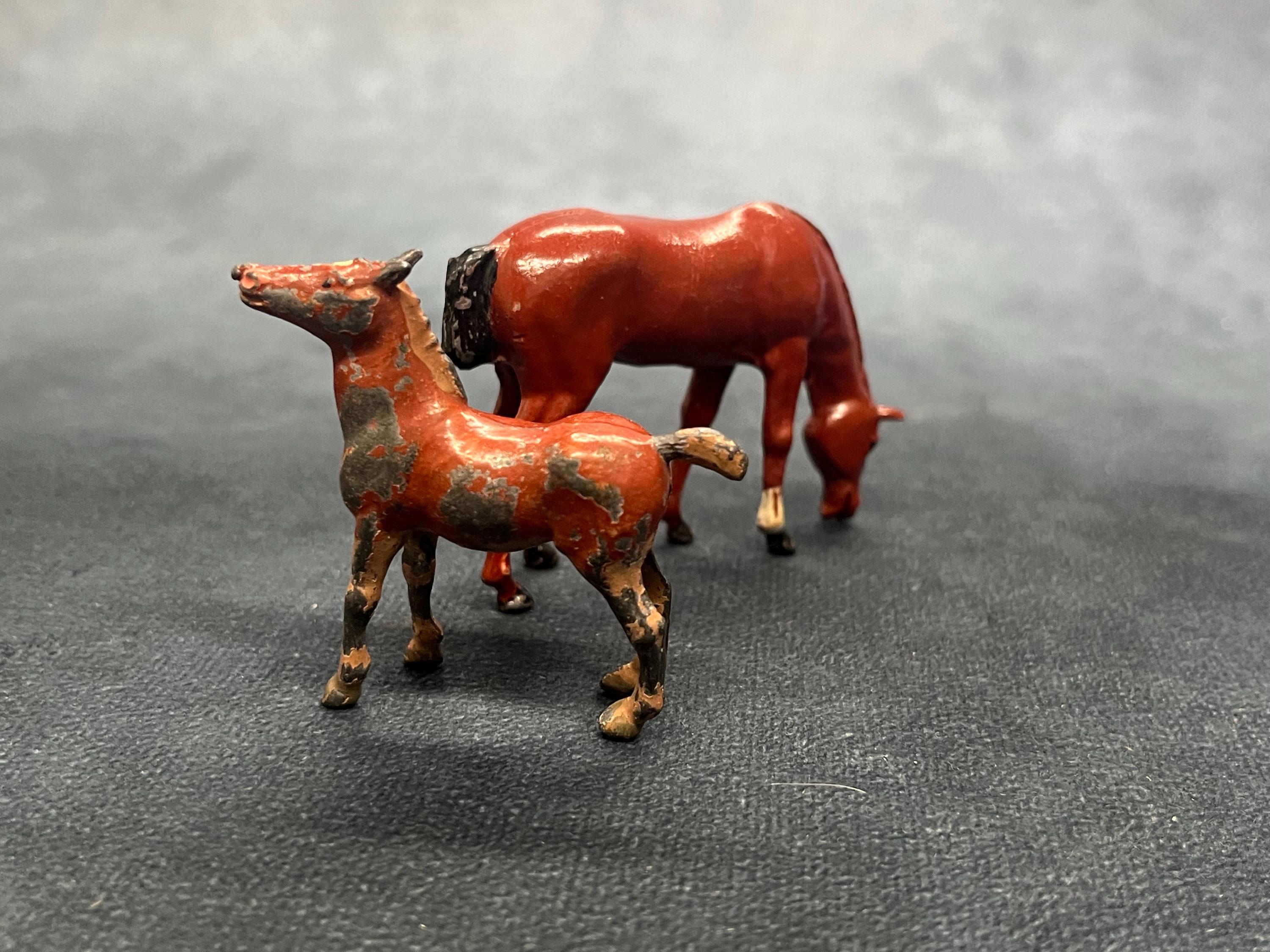Figurine Starlux Poulain De La Ferme - Échelle 1:32 (60mm) - Plastique Peint - Occasion Excellente