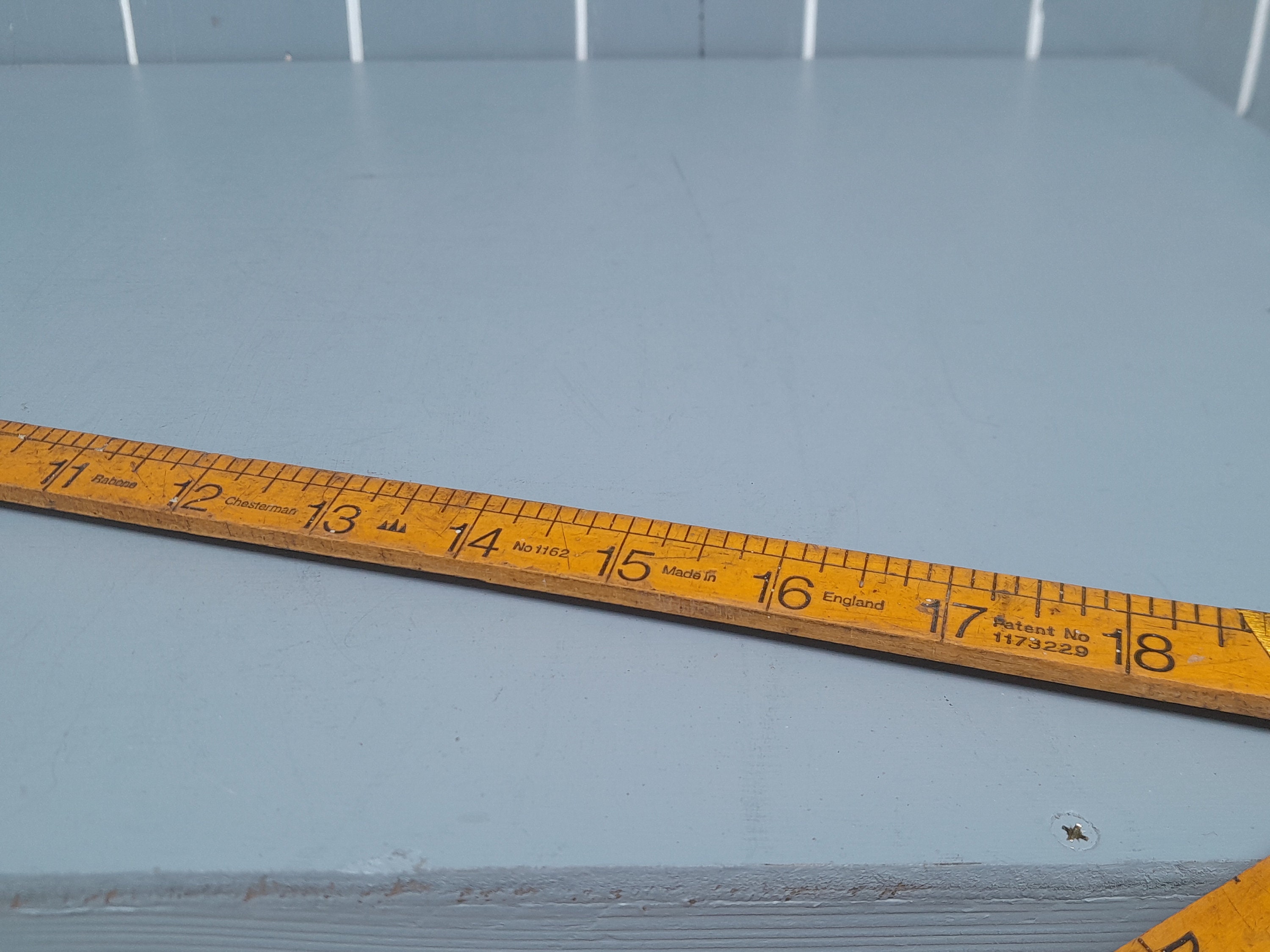 Rabone Chesterman No1162, Folding 4 Piece Carpenters Measure Ruler ...
