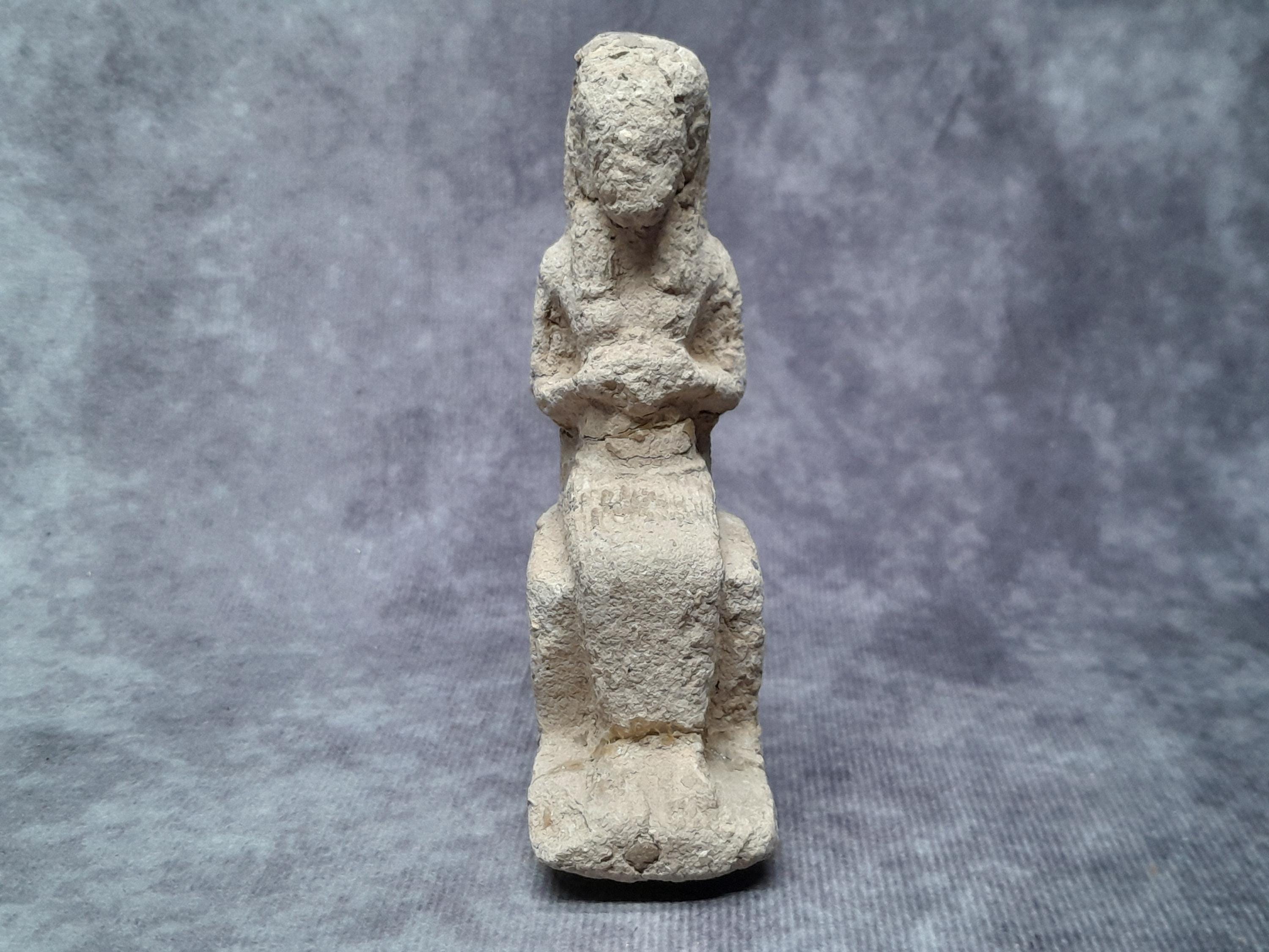 古代エジプトのファラオ像、紀元前1000～2000年頃、古代陶器 - Etsy 日本