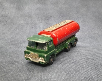 Autocisterna vintage Corgi Juniors, Husky Models, modellino in metallo pressofuso – Prodotto in Gran Bretagna – Autocisterna Guy Warrior – Giocattolo da collezione retrò
