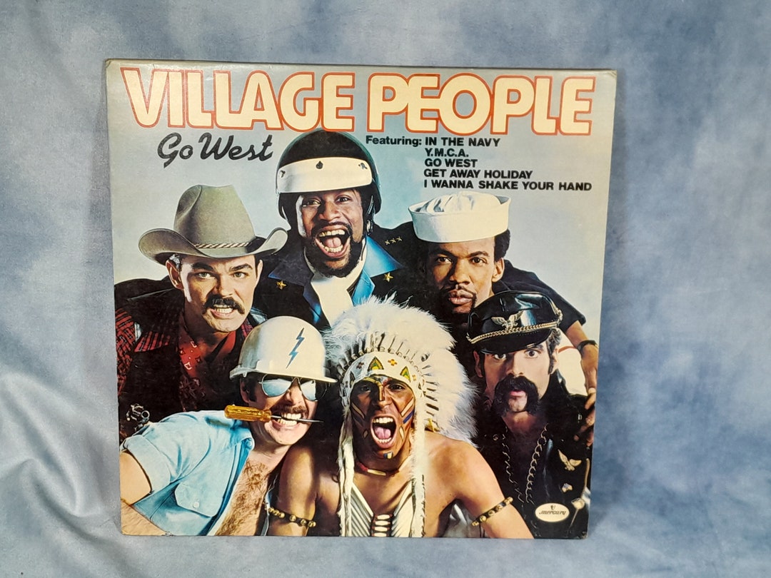 Village People - Go West - Vintage LP 12 Inch Records, Vinyl - Etsy
