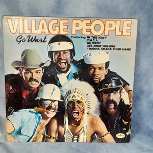 Village People - Go West - Vintage LP 12 Inch Records, Vinyl
