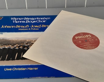 Wiener Sangerknaben Vienna Boys Choir, Waltzes and Polkas Vintage LP 12 Inch Record