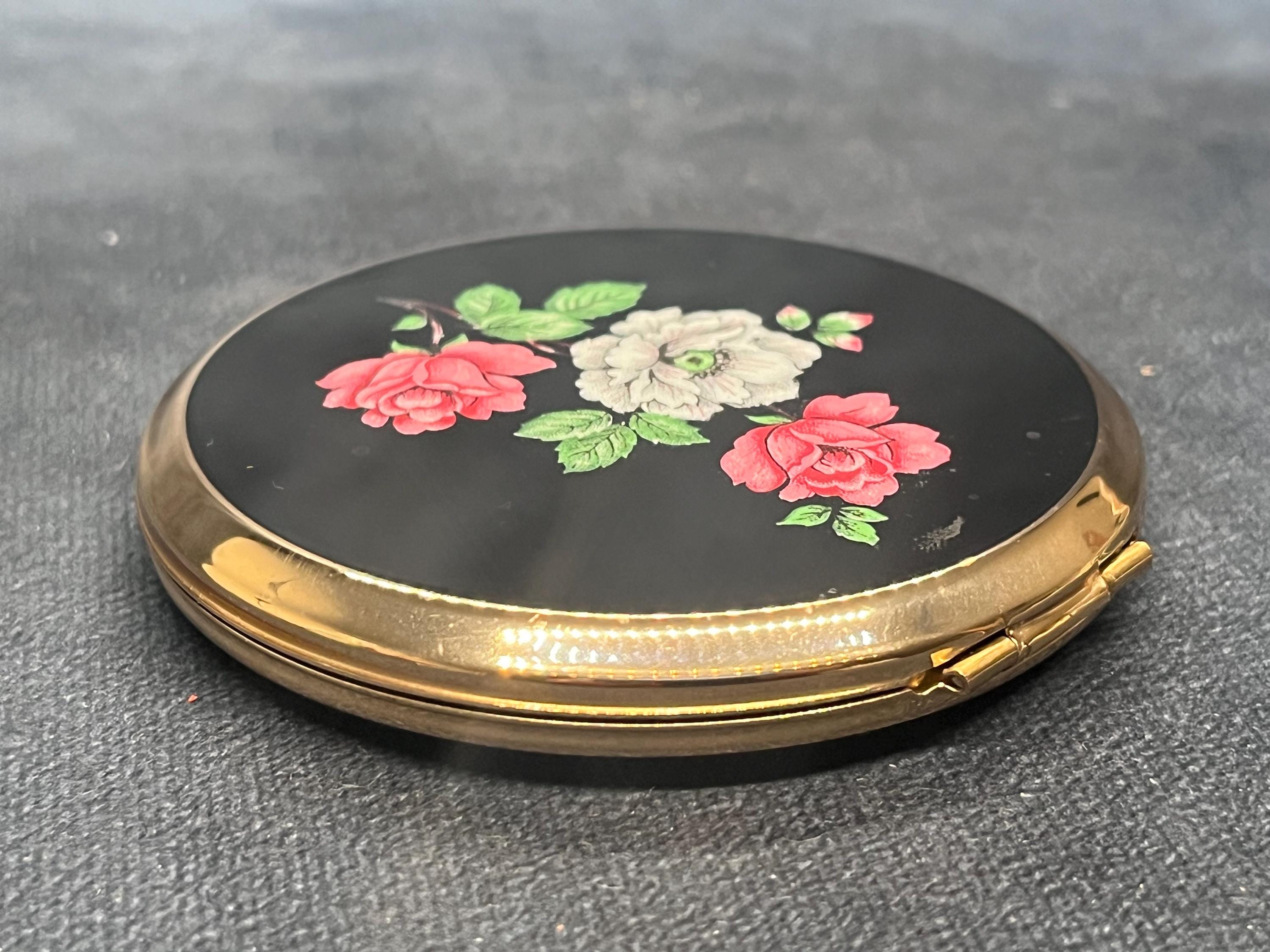 アンティークストラットコンパクト Stratton compact - Etsy 日本
