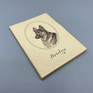 Vintage Bridge Scoring Booklet 12.2cm