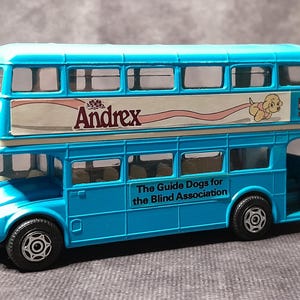 Vintage Model Double Decker Bus by Corgi - Vintage Diecast Toys, Andrex