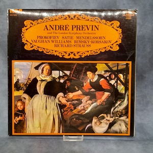 André Previn – Prokofiev, Satie, Mendelssohn, Vaughan Williams, Rimsky-Korsakov, Richard Strauss – London Symphony Orchestra 12 inch Vinyl