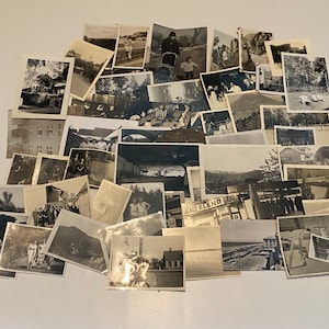 Lot of 50 Assorted Random Photographs Black & White, Sepia, Vintage Photos