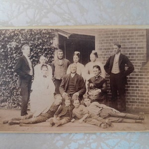 Victorian Portrait Photograph, Antique Photography, Victorian Fashion