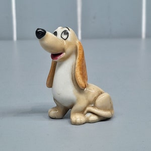 Wade Whimsie Dachsie, Vintage Wade Disney Cartoon Series, Lady and the Tramp, The Hat Box