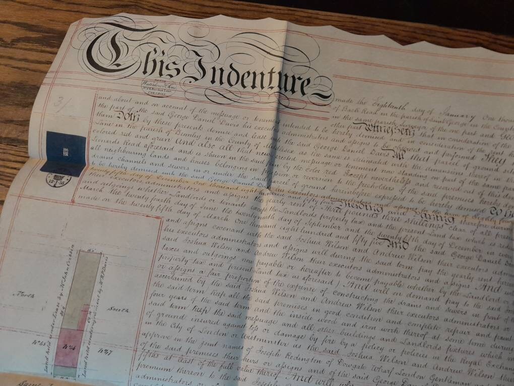 Victorian Contract Writing Examples Victorian Indenture, Antique Beautifully Hand Written Contract on ...