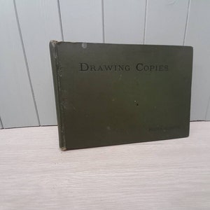 Copies de dessin par Philip H. Delamotte, Illustrations 1873 Livre ancien relié. Reliure lâche.