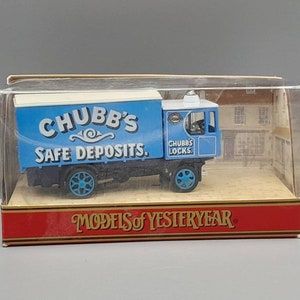 Models of Yesteryear Collection 1990, Y-37 1929 Garrett Steam Wagon - Vintage Diecast Toys