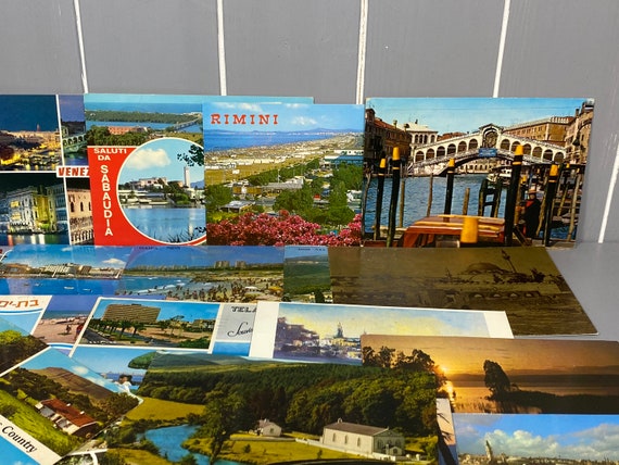 Set Di 30 Cartoline Vintage ZPPLD - Stile Antico Edificio, 10.2x14.2cm, Per Decorazione O Collezione - Foto 9