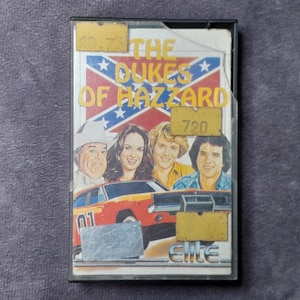 Spectrum 48k The Dukes of Hazzard by Elite Systems Ltd, Retro Gaming, 1980&#39;s Video Game - Working