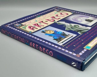 Encyclopaedia of Art Deco, Alastair Duncan, hardback, 1988 - Vintage Book