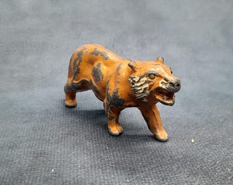 Vintage Metall Wild / Zoo Tier, Tiger, Metall Tier